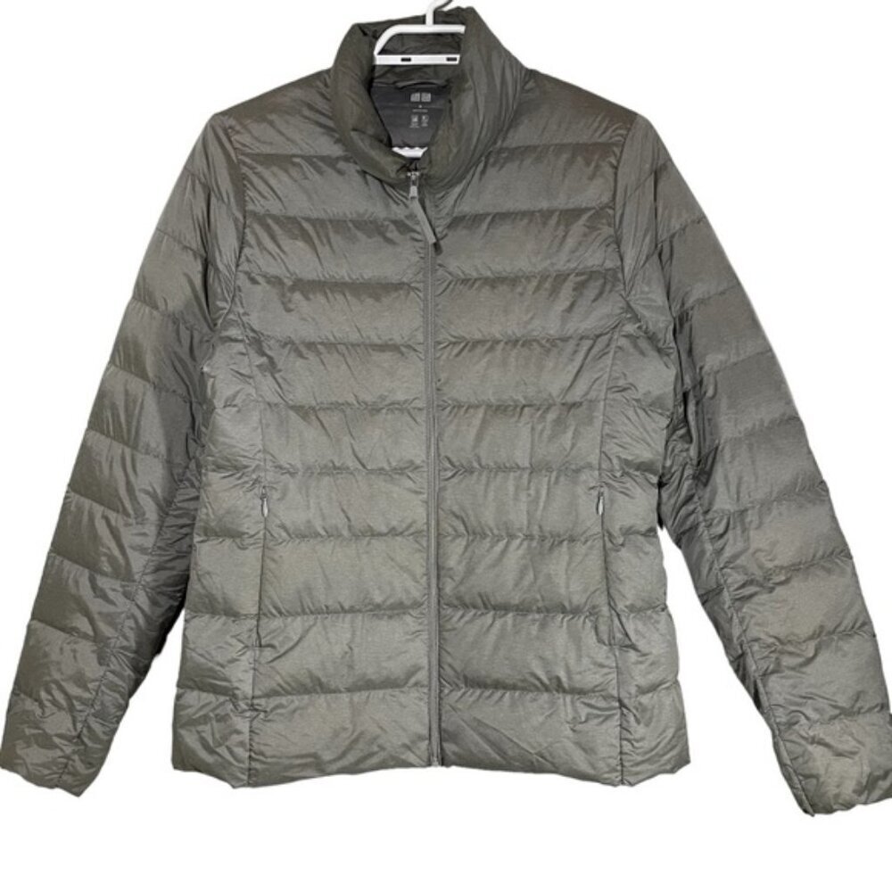 Uniqlo Women's Gray Puffer Jacket